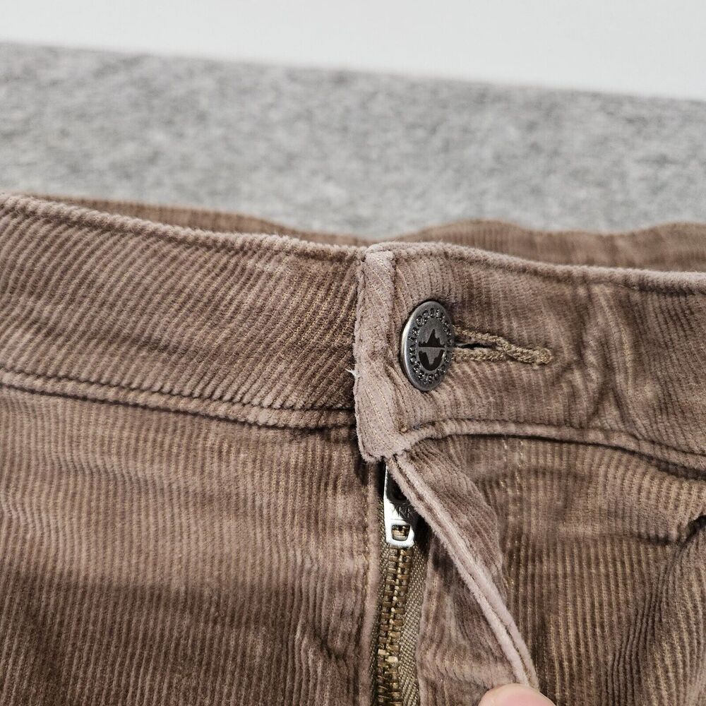 Patagonia Womens 32 Organic Cotton Everyday Cords Brown Corduroy Pants 32x28 - Picture 6 of 16